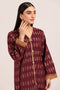 MAROON-JACQUARD-1 PIECE (PWS2241P04)