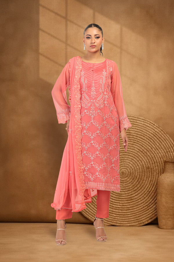 PEACH-CHIFFON-3 PIECE (PWS5243P07)