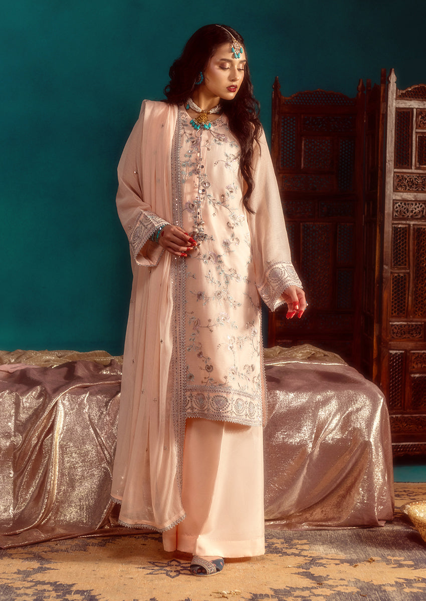 Bonanza Satrangi Peach-Chiffon-3 Piece (WP3PSFW25F10N5), view 1