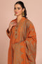 RUST-JACQUARD-3 PIECE (RBN233P09B)