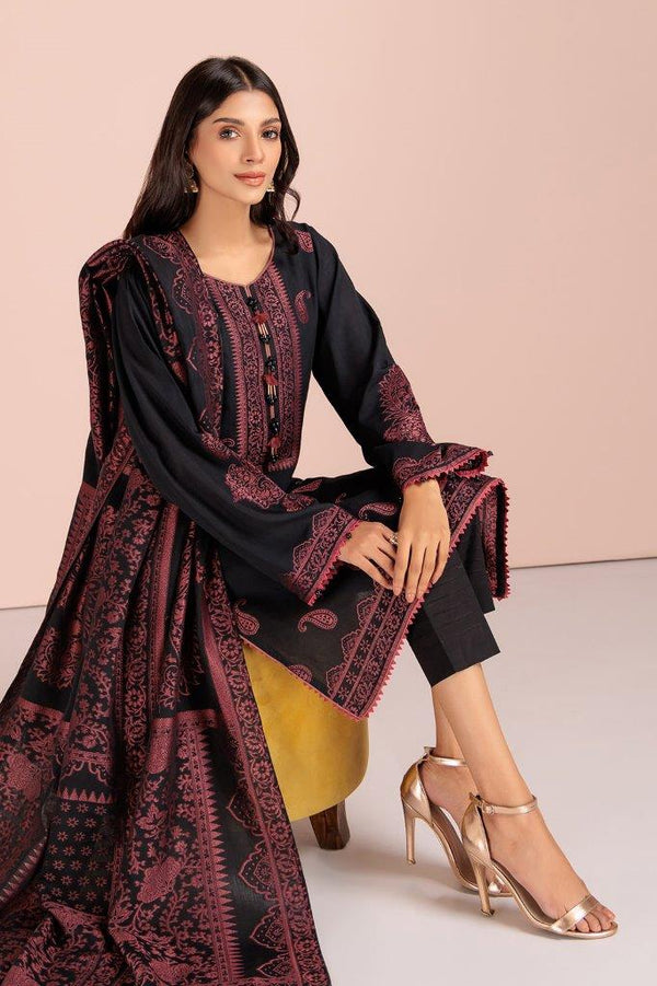 BLACK-JACQUARD-3 PIECE (JRS233P12)