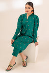 GREEN-JACQUARD-2 PIECE (SAK232P09)