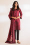 MAROON-JACQUARD-3 PIECE (SJ1243P13)