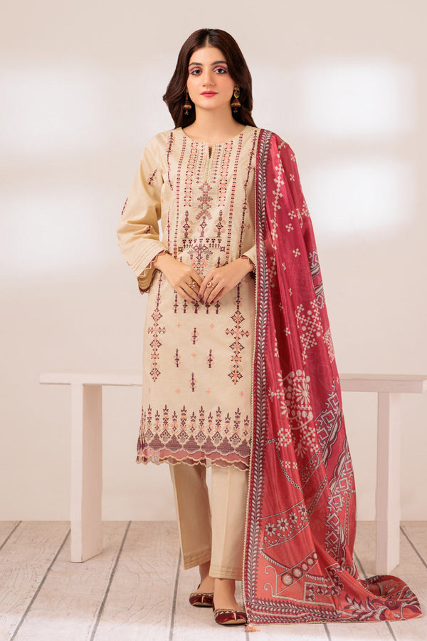 CREAM-CAMBRIC-3 PIECE (SL1H233P01)