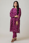 PURPLE-JACQUARD-2 PIECE (SRLS232P46)