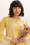 YELLOW-JACQUARD-2 PIECE (SS1242P12)