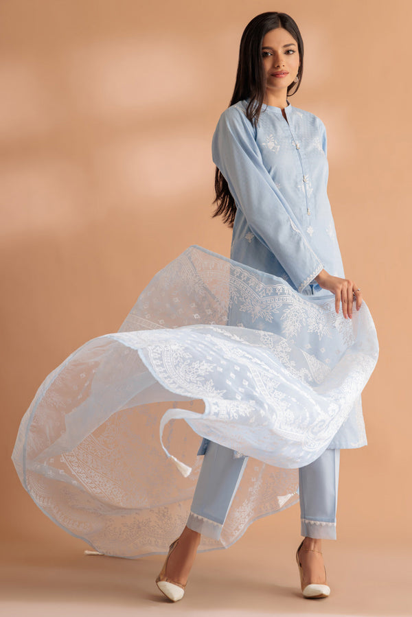 BLUE-JACQUARD-3 PIECE (SS1243P11)