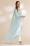 SKY BLUE-CAMBRIC-3 PIECE (SS2243P08)