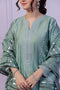 GREEN-DYED KHADDI-3 PIECE (SS5243P53)