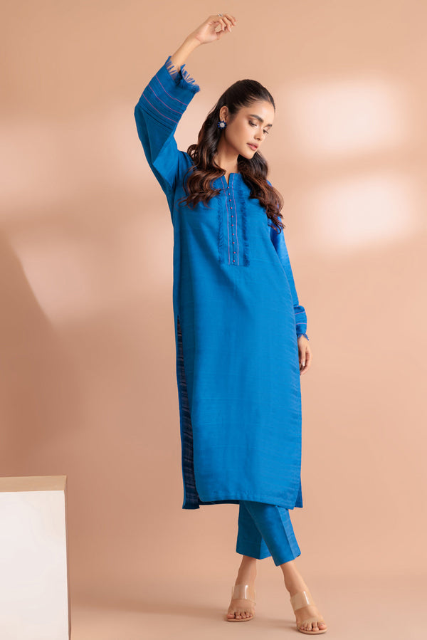 BLUE-JACQUARD-2 PIECE (SS6242P17)