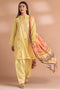 YELLOW-COTTON-3 PIECE (SS6243P02)