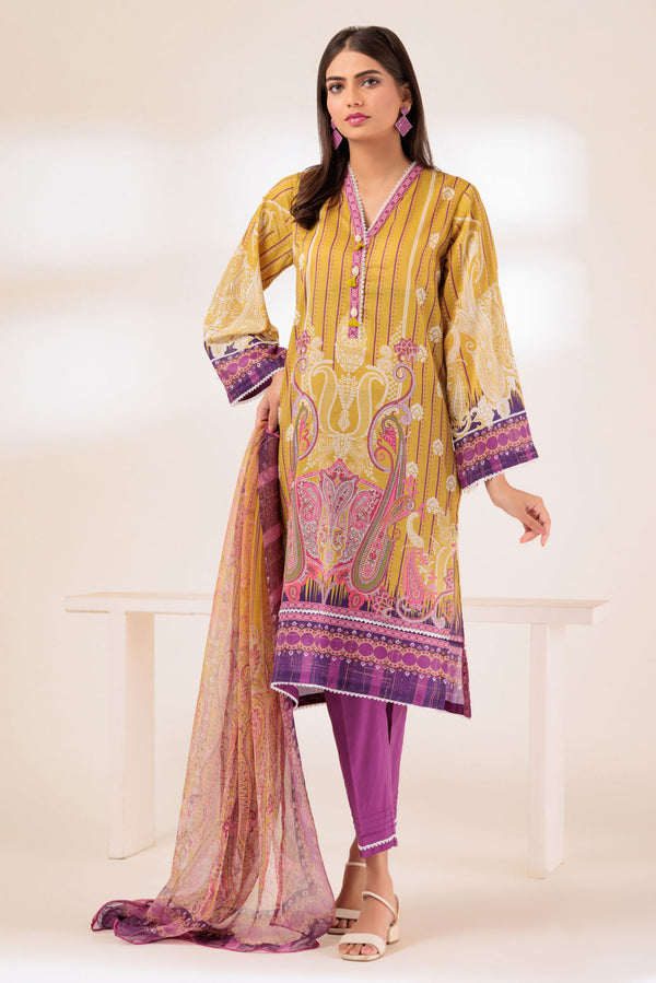 D-YELOW-LAWN-3 PIECE (SSS233P102)