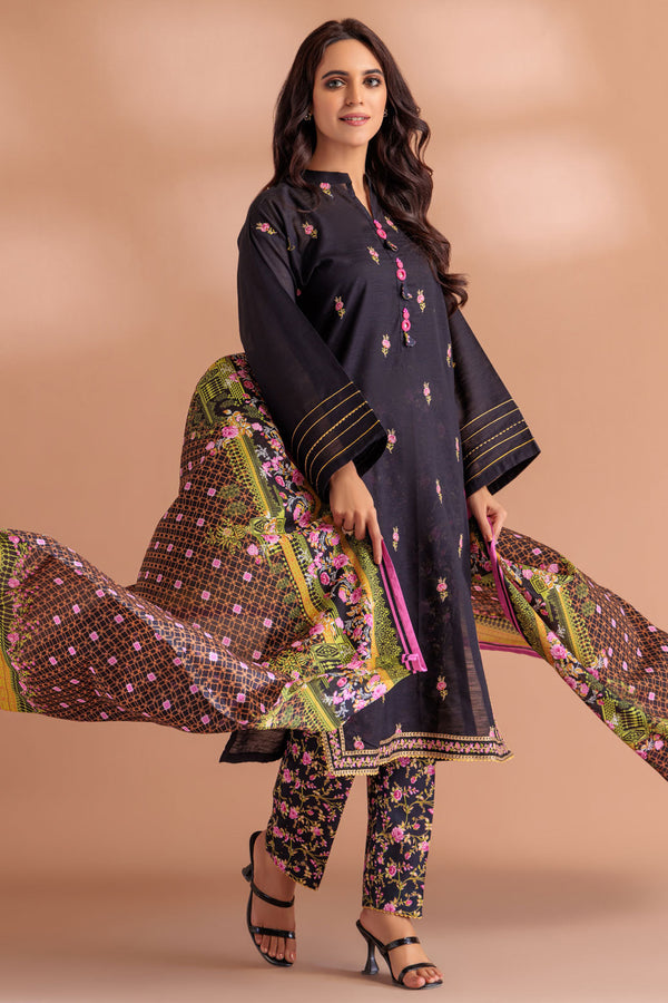 BLACK-LAWN-3 PIECE (SSS233P119)