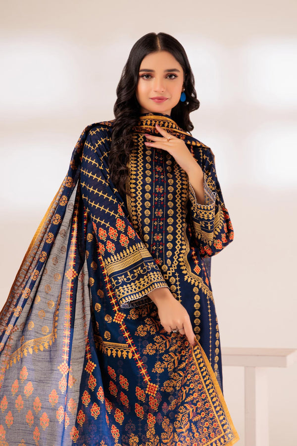 BLUE-LAWN-3 PIECE (SSS233P120)