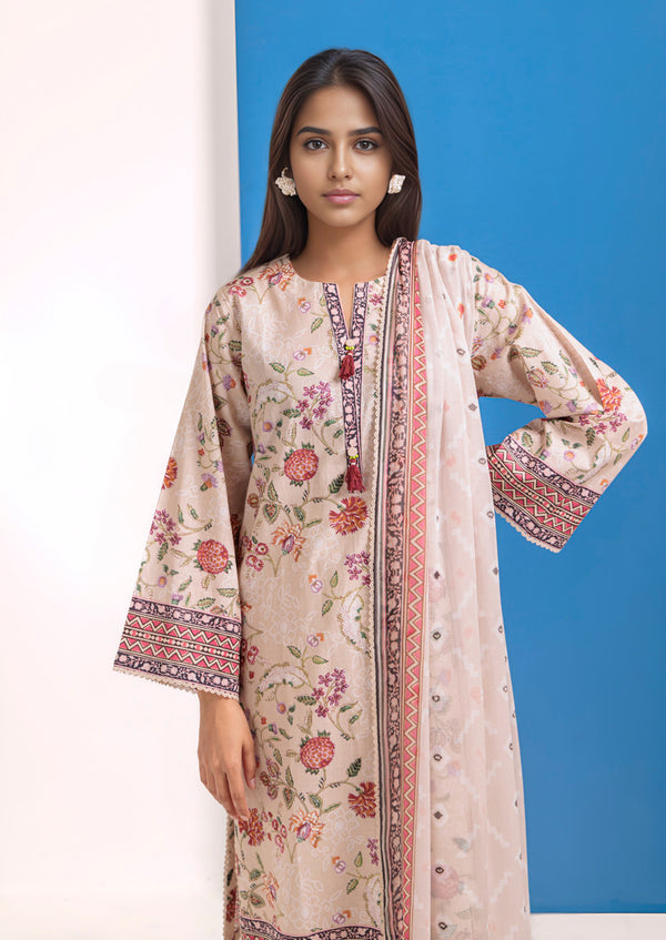 Beige-Cambric-3 Piece (WPS25P3095)
