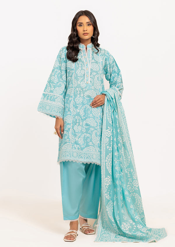 Sky-Blue-Lawn - 3 Piece (W25P3123)