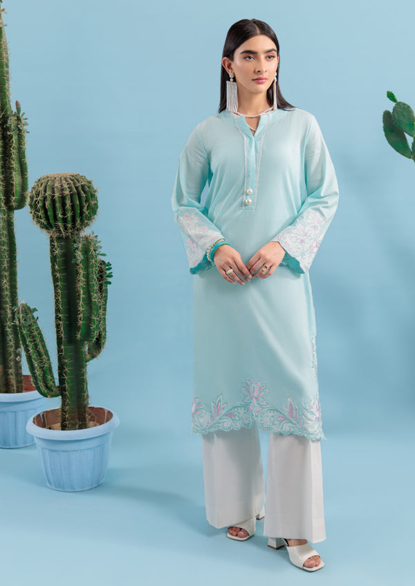 Sky-Blue-Jacquard-1 Piece (W25SE1005)