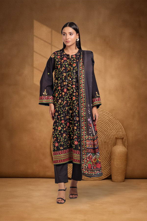 Black-Cambric-3 Piece (W25SE3123)