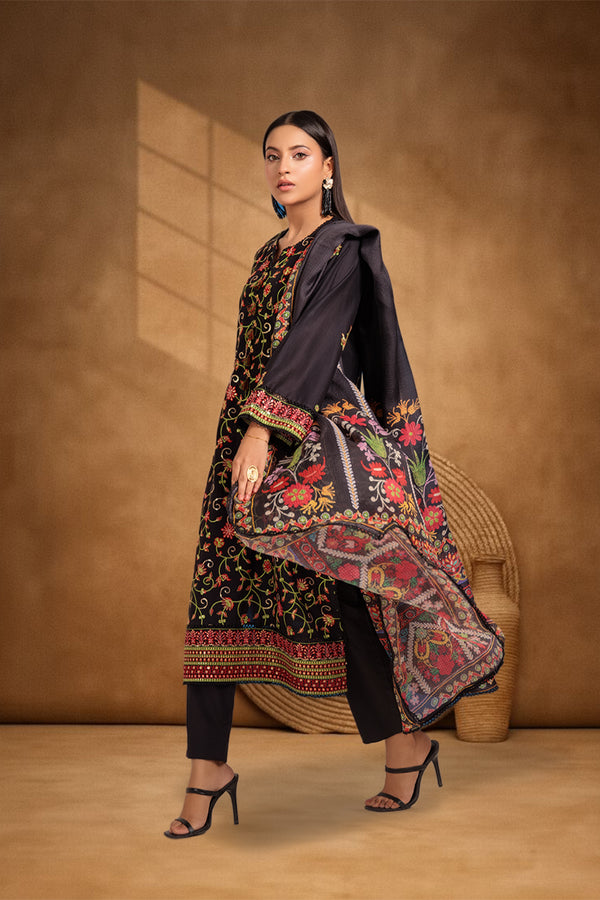 Black-Cambric-3 Piece (W25SE3123)