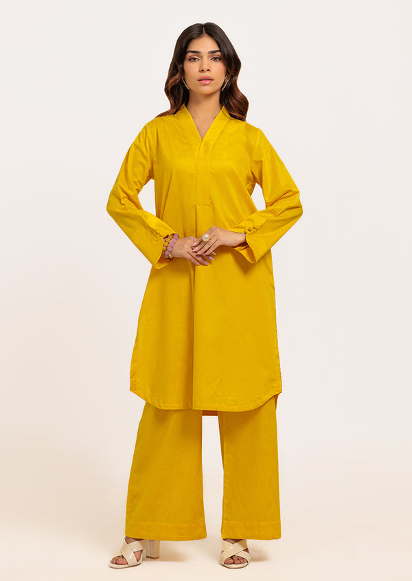 Yellow-Jacquard - 2 Piece (W25SL2039)