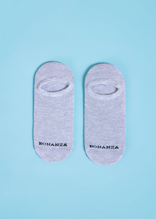 Light Grey Invisible Socks (WCIL3)