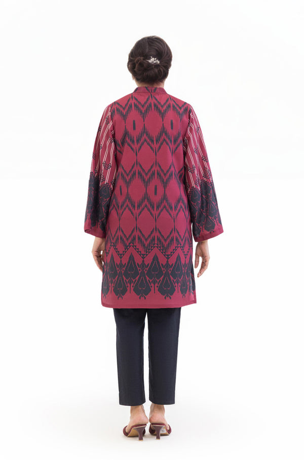 Maroon-Poly-Dobby-1 Piece (WP1PPBW25HR10N2)