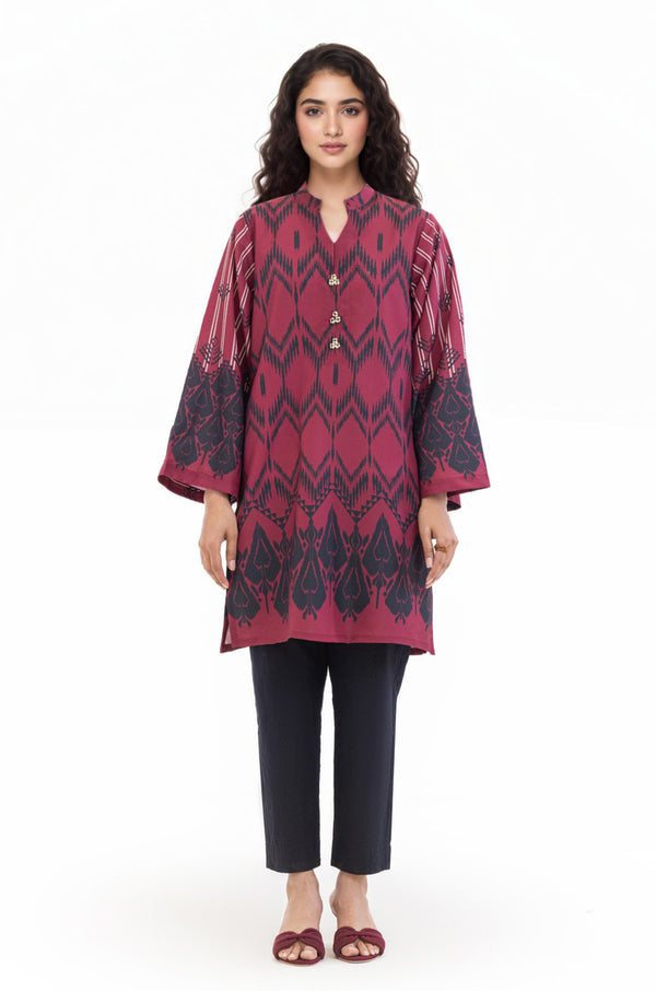 Maroon-Poly-Dobby-1 Piece (WP1PPBW25HR10N2)