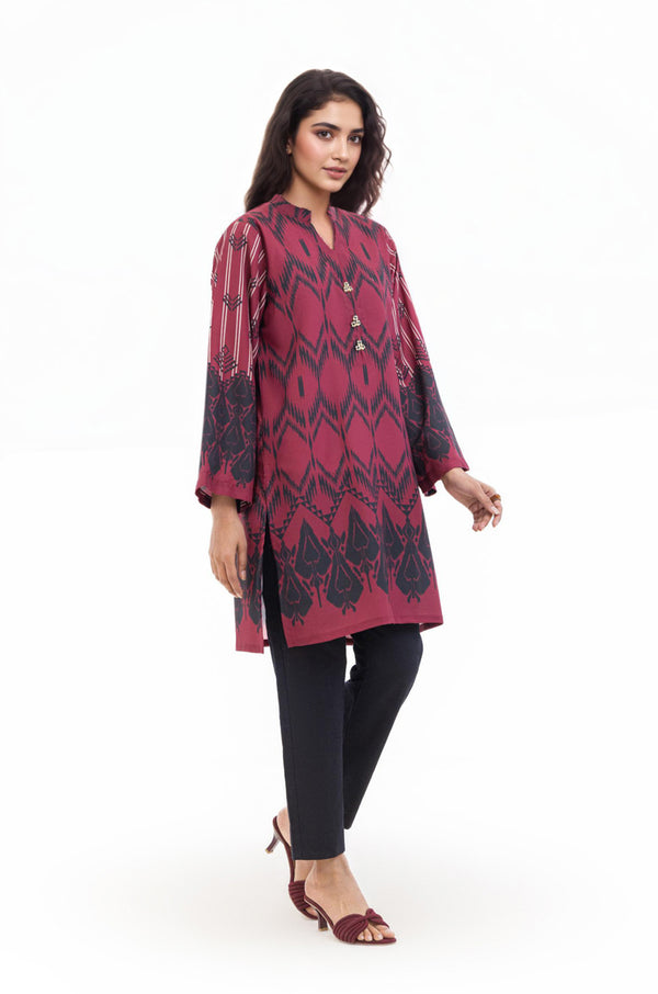 Maroon-Poly-Dobby-1 Piece (WP1PPBW25HR10N2)