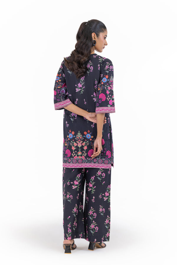 Black-Slub-Lawn-2 Piece (WP2PPBS26HR1F24)