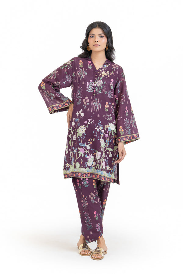 Plum-Dobby-Lawn-2 Piece (WP2PPBS26HR1F27)
