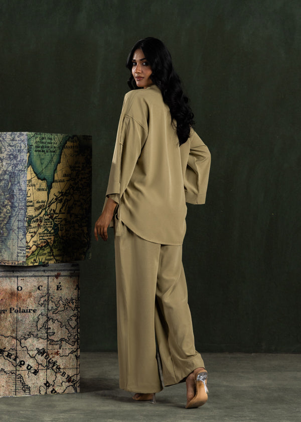 Olive-Flannel-2 Piece (WP2PSBS26HR1F39)