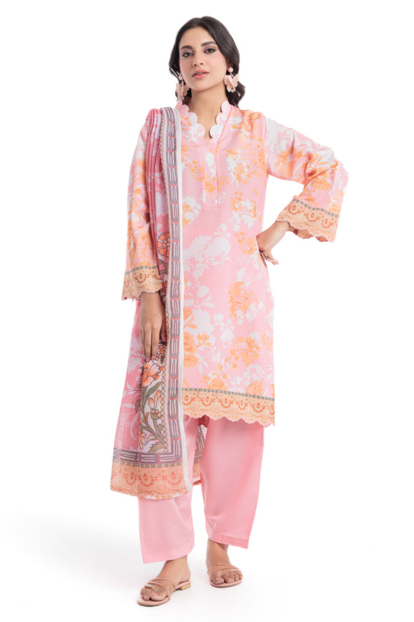 L-Pink- Cotton-3 Piece (WU3PPBS25SO6J37P)