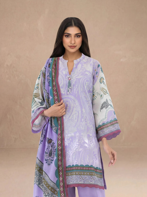Lilac-Lawn-3 Piece (WP3PPBS26B3A18)