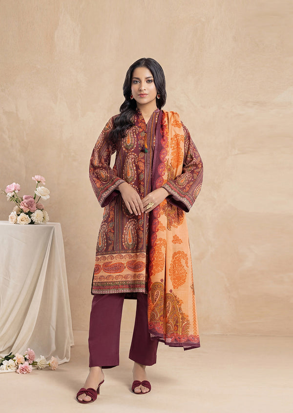 Multi-Khaddar-3 Piece (WP3PPBW25B11D16)