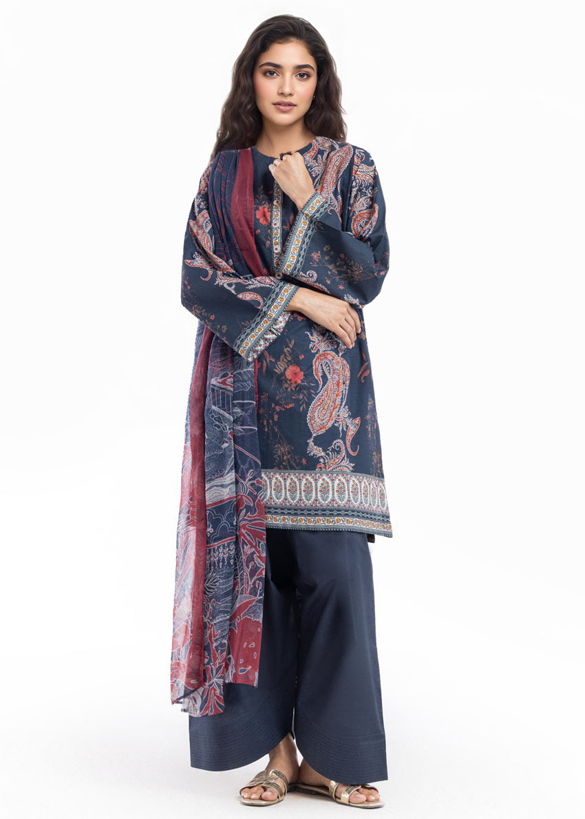 Bonanza Satrangi Black-Slub-3 Piece (WP3PPBW25B11D2), view 1