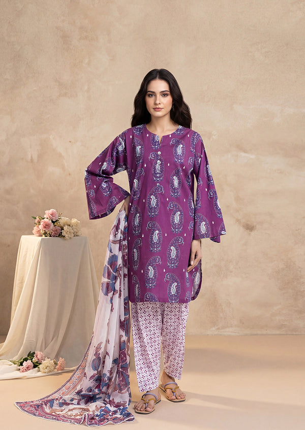 Purple-Cambric-3 Piece (WP3PPBW25B1J3)