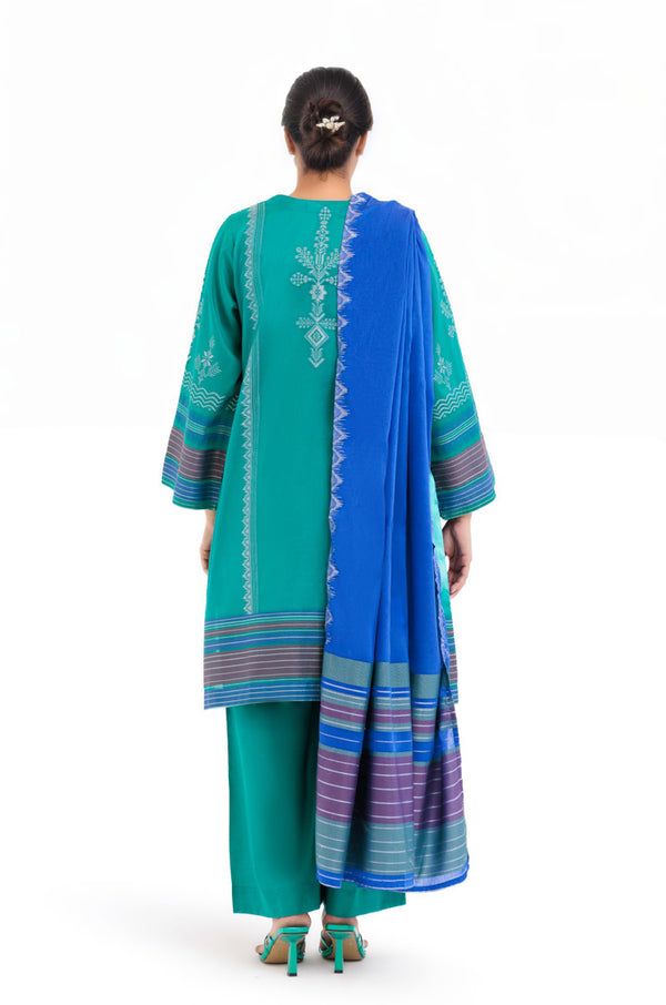 Green-Jacquard-3 Piece (WP3PSBS26B1F22)