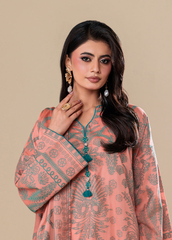 Peach-Jacquard-3 Piece (WP3PSBS26B2M28)