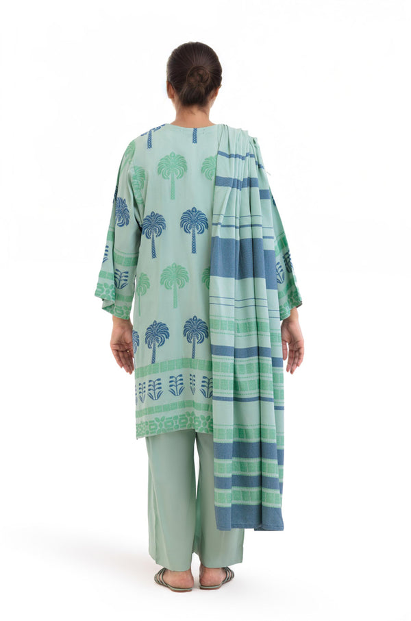 Aqua-Jacquard-3 Piece (WP3PSBW25B10N53)