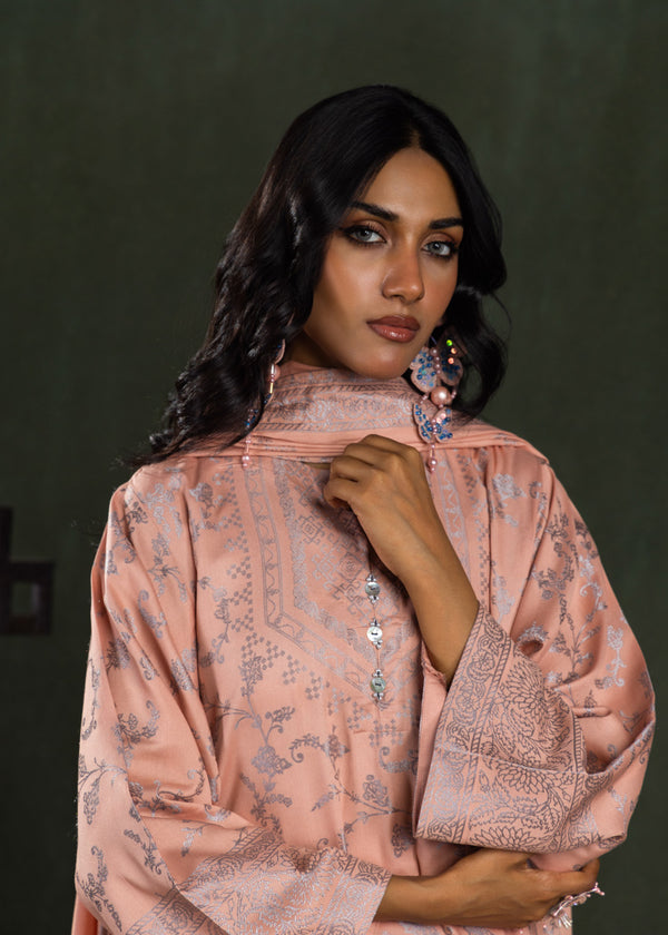 L-Pink-Jacquard-3 Piece (WP3PSBW25B10N55)