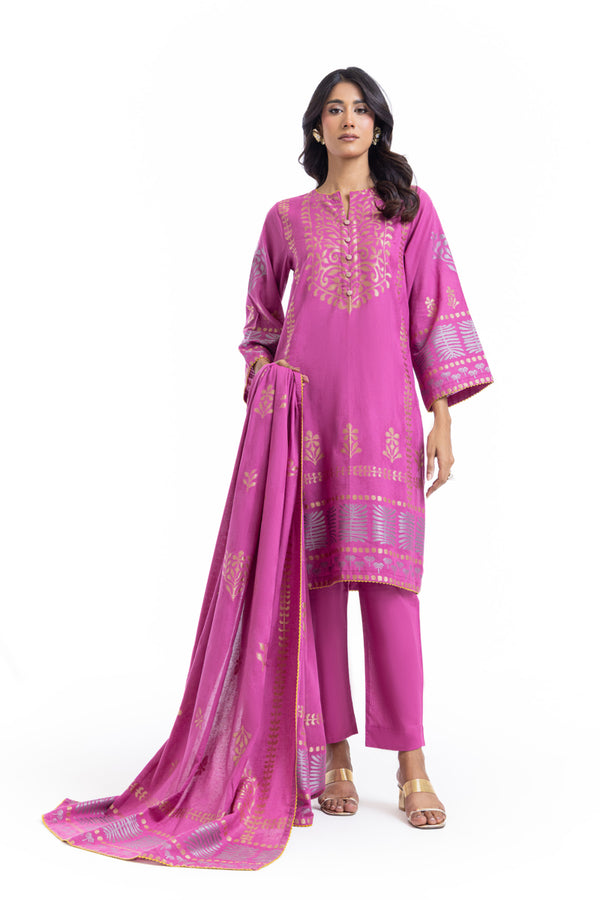 Pink-Jacquard-3 Piece (WP3PSBW25B1J21)