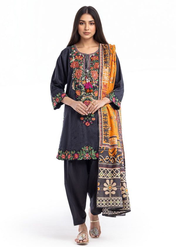 Black-Jacquard-3 Piece (WP3PSBW25B9O49)