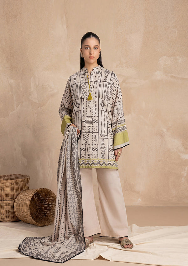 Beige-Jacquard-3 Piece-(WP3PSBW25B9O53)