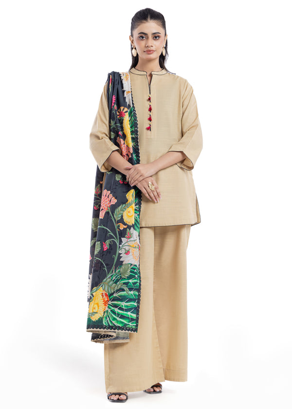 CREAM-KHADDAR-3 PIECE (WP3PSBW25HR10N12)