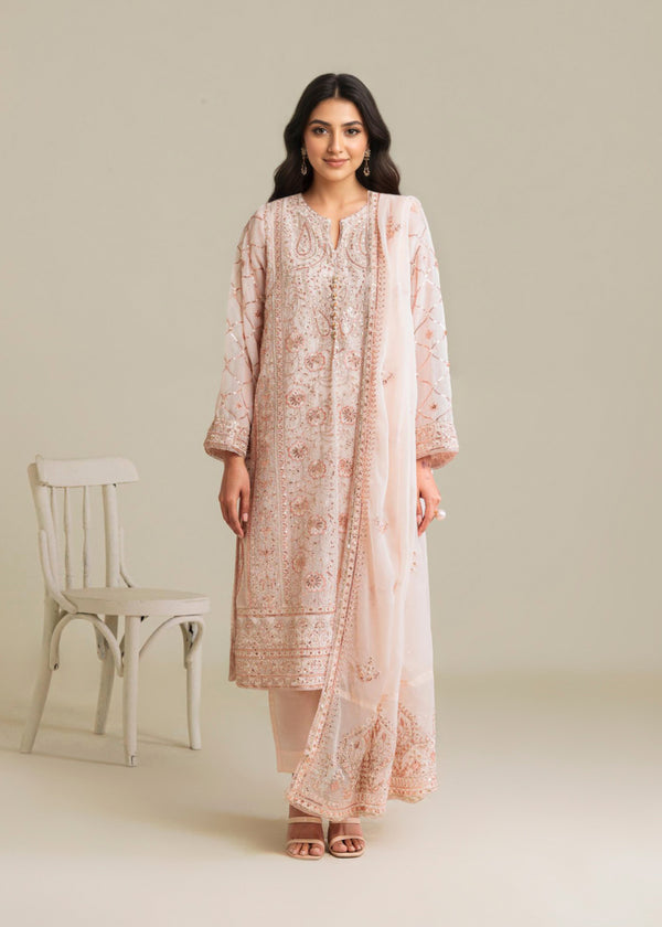 Beige-Chiffon-3 Piece (WP3PSLW25L1J2)