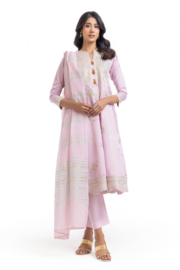 Pink-Cotton-3 Piece (WP3PSLW25L9O2)