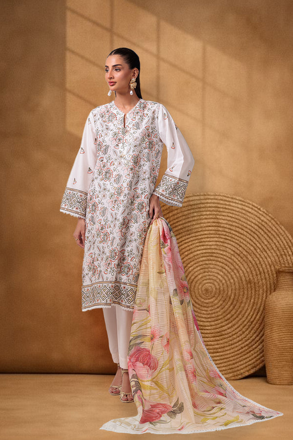 White-Cambric-3 Piece (WP3PSSS25IN2)