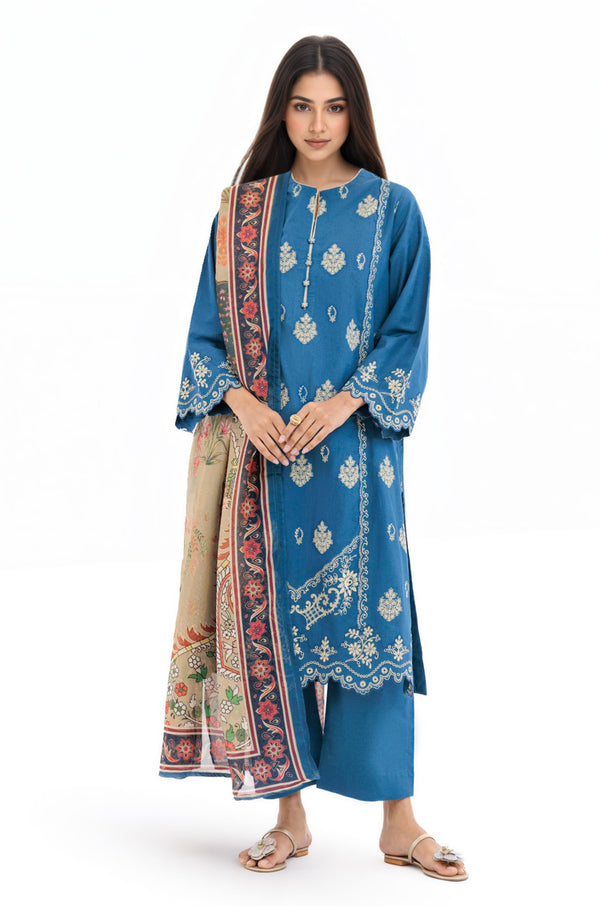 S-Blue-Slub-3 Piece (WP3PSSW25S1J5)