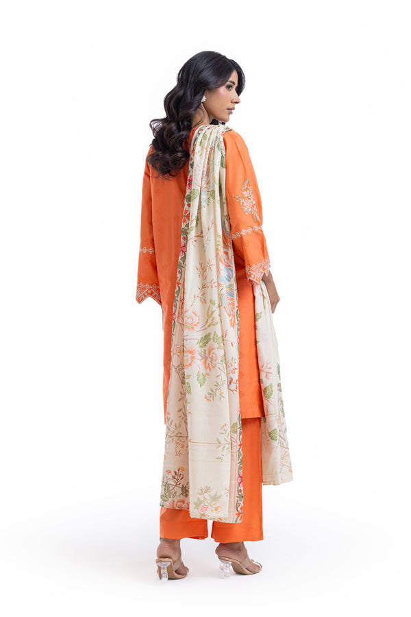 Orange-Jacquard-3 Piece (WP3PSSW25S9O12)