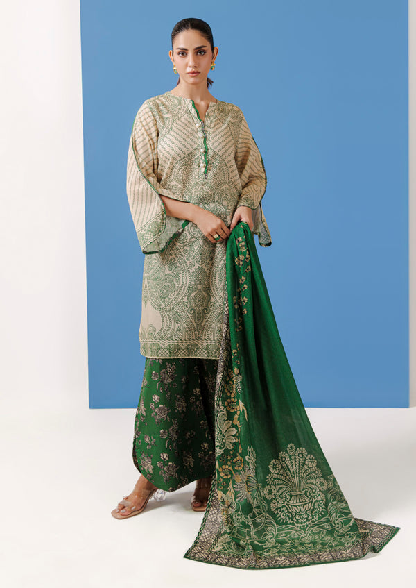 F-Green-Cambric-2 Piece (WPS252P3086)